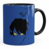 Caneca Noturno X-men Anime Minimalista Preta