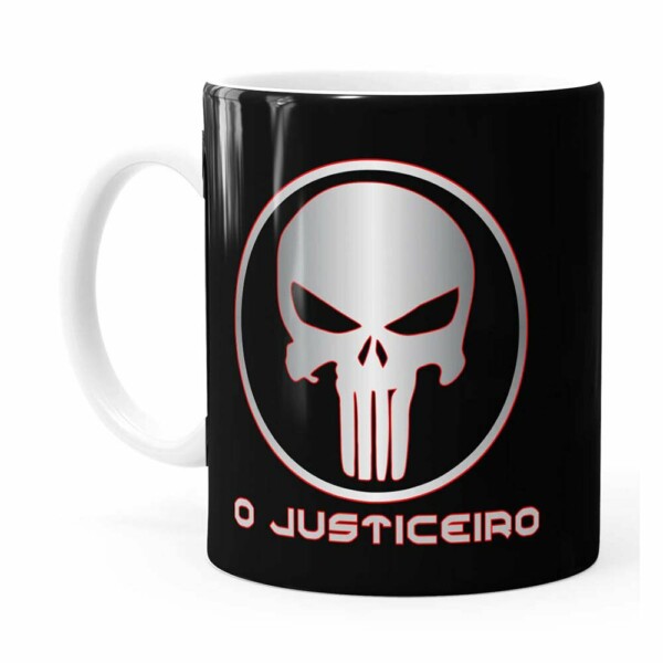 Caneca O Justiceiro V01 Branca