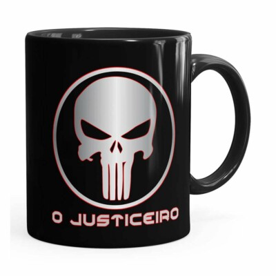 Caneca O Justiceiro V01 Preta