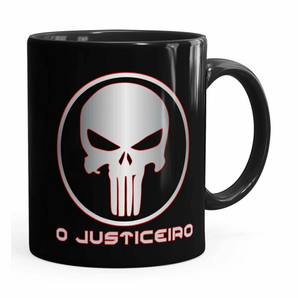 Caneca O Justiceiro V01 Preta