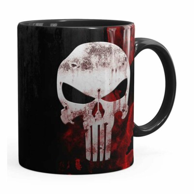Caneca O Justiceiro V02 Preta