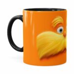 Caneca O Lorax Dr Seuss Preta