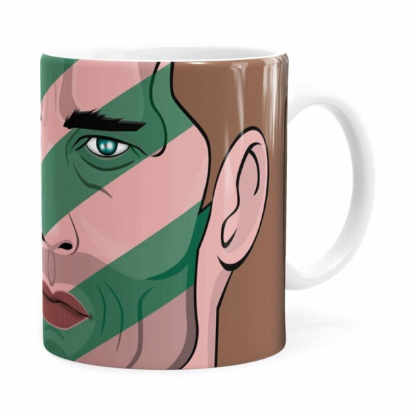 Caneca O Predador Schwarzenegger Branca