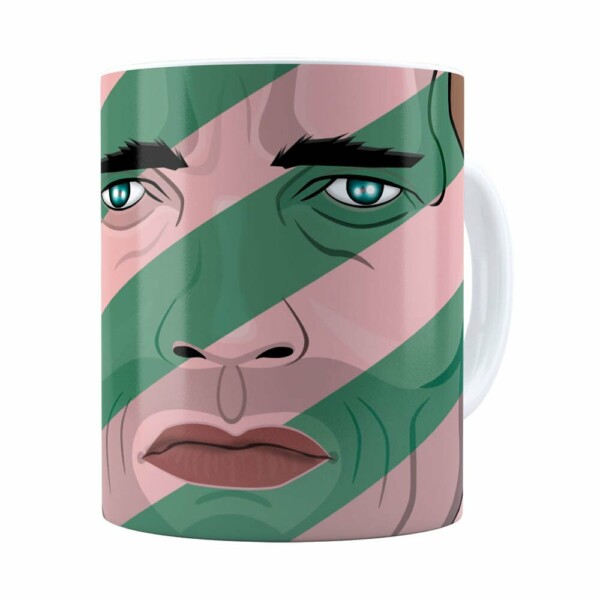 Caneca O Predador Schwarzenegger Branca