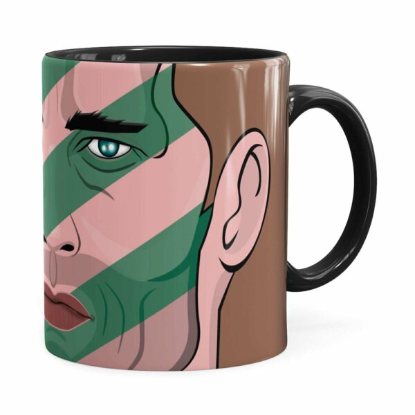 Caneca O Predador Schwarzenegger Preta