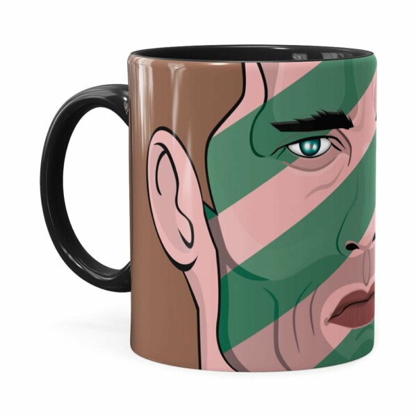 Caneca O Predador Schwarzenegger Preta