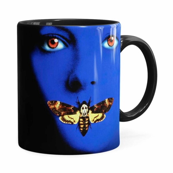 Caneca O Silêncio Dos Inocentes Hannibal Preta
