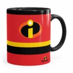 Caneca Os Incríveis Preta