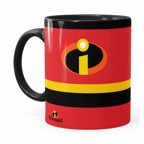 Caneca Os Incríveis Preta