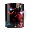 Caneca Os Vingadores Iron Man Branca