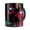 Caneca Os Vingadores Iron Man Preta
