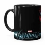 Caneca Os Vingadores Iron Man Preta