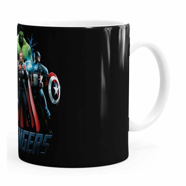 Caneca Os Vingadores V01 Branca