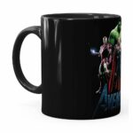 Caneca Os Vingadores V01 Preta