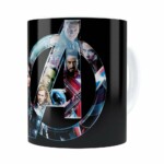Caneca Os Vingadores V02 Branca