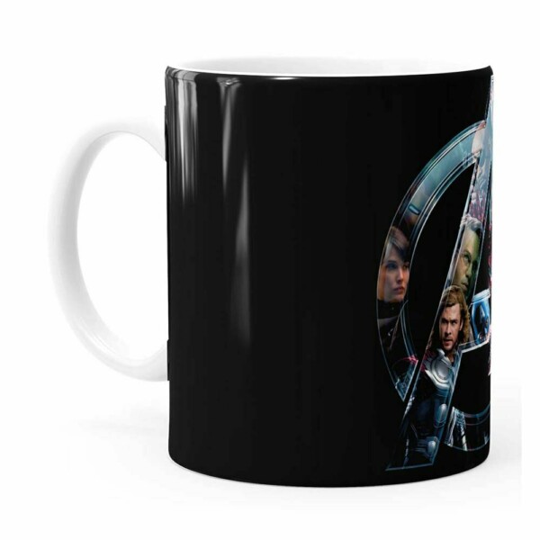 Caneca Os Vingadores V02 Branca