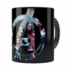 Caneca Os Vingadores V02 Preta