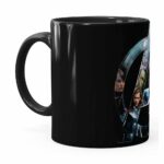 Caneca Os Vingadores V02 Preta