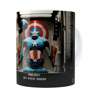 Caneca Os Vingadores V03 Branca