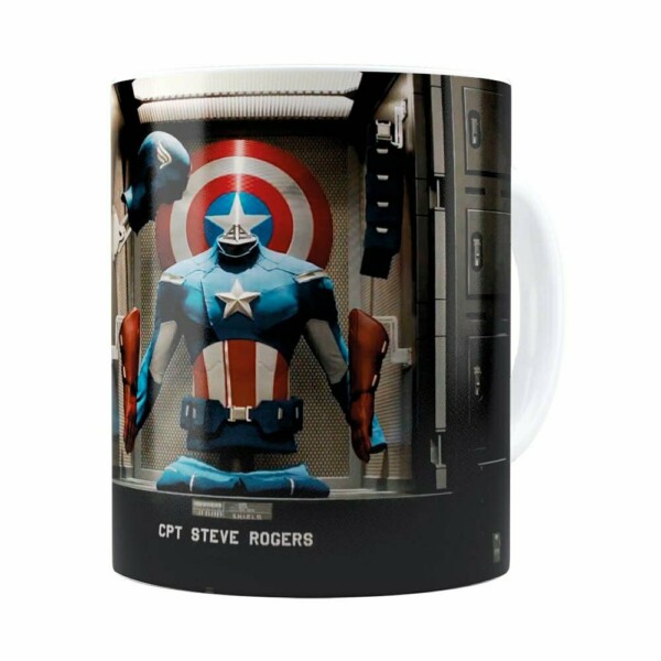 Caneca Os Vingadores V03 Branca