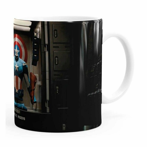 Caneca Os Vingadores V03 Branca
