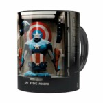 Caneca Os Vingadores V03 Preta
