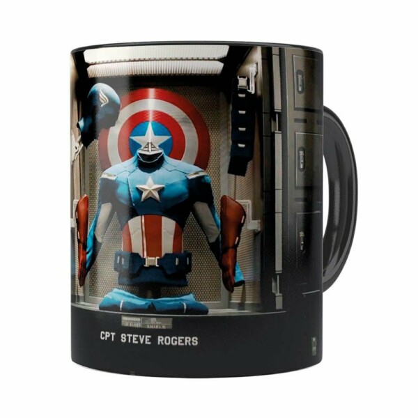 Caneca Os Vingadores V03 Preta