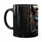 Caneca Os Vingadores V03 Preta