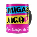 Caneca Para A Melhor Amiga Preta
