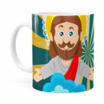 Caneca Páscoa Verdadeiro Significado é Jesus V01 Branca