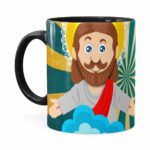 Caneca Páscoa Verdadeiro Significado é Jesus V01 Preta