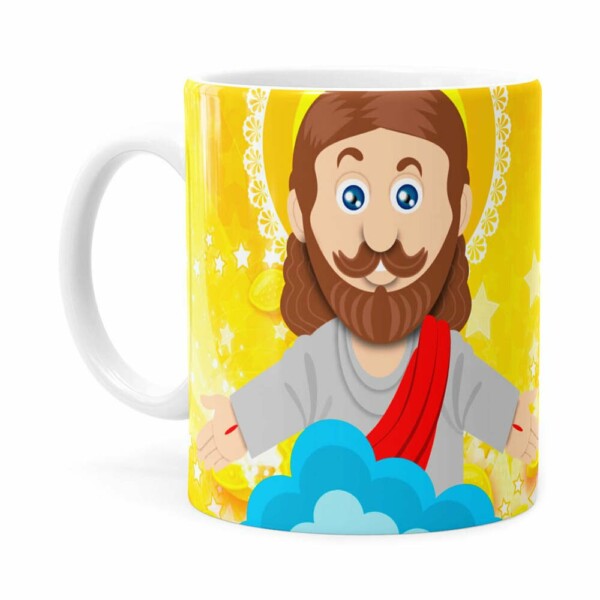 Caneca Páscoa Verdadeiro Significado é Jesus V02 Branca