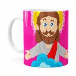 Caneca Páscoa Verdadeiro Significado é Jesus V03 Branca