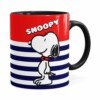 Caneca Peanuts Snoopy V01 Preta