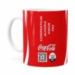 Caneca Personalizada Coca-cola Quanto Mais Branca