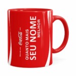 Caneca Personalizada Coca-cola Quanto Mais Vermelha