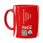 Caneca Personalizada Coca-cola Quanto Mais Vermelha