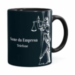 Caneca Personalizada Direito V02 Preta