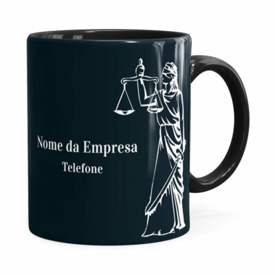 Caneca Personalizada Direito V02 Preta