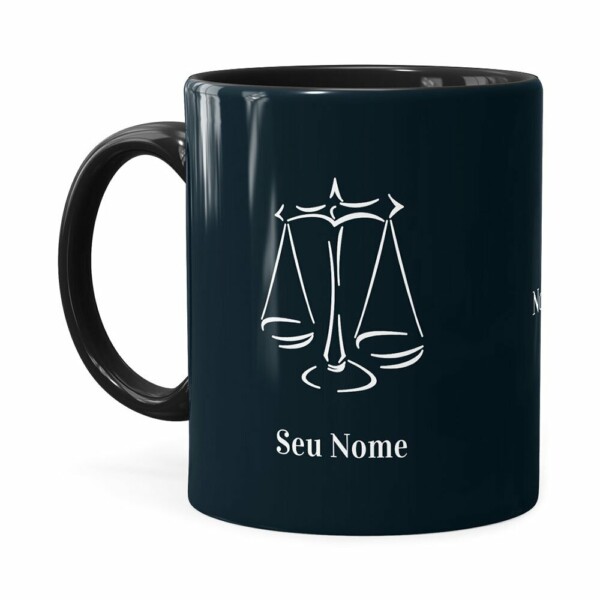 Caneca Personalizada Direito V02 Preta