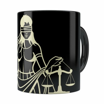Caneca Personalizada Direito V04 Preta