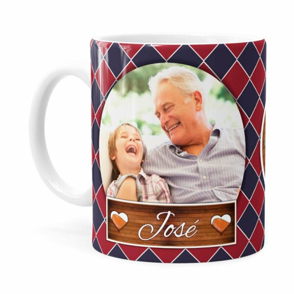 Caneca Personalizada Doce De Biso Com Foto Branca