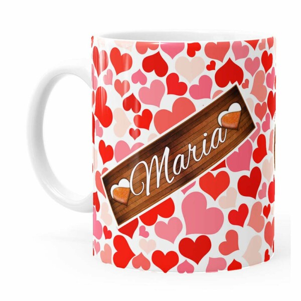 Caneca Personalizada Doce De Dinda Com Nome Branca