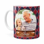 Caneca Personalizada Doce De Dindo Com Foto Branca