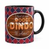 Caneca Personalizada Doce De Dindo Com Foto Preta