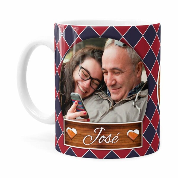 Caneca Personalizada Doce De Irmão Com Foto Branca