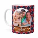 Caneca Personalizada Doce De Pai Com Foto Branca