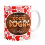 Caneca Personalizada Doce De Sogra Com Nome Branca