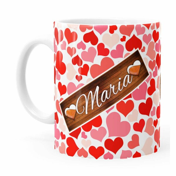 Caneca Personalizada Doce De Tia Com Nome Branca