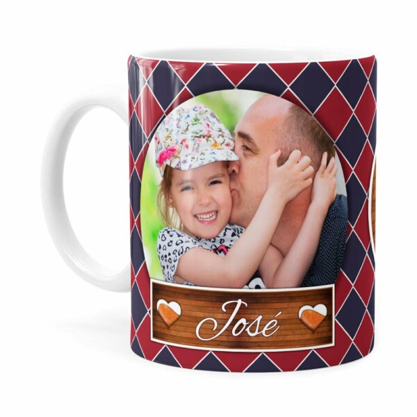 Caneca Personalizada Doce De Tio Com Foto Branca